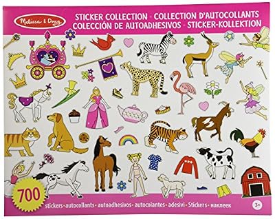 Melissa & Doug - 14247 - Collection D’Autocollants - Rose