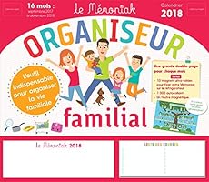 Organiseur familial M&eacute;moniak 2017-2018