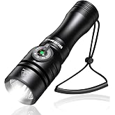 Wurkkos DL02 Dive Torch Scuba Diving Light,3000 Lumens Dive Light | Rotary Magnetic Switch,IPX8 Waterproof 496M Long Throw 10
