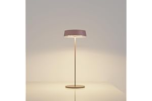 ‎PALMINA Palmina 901, Led Tischlampe Dimmbar,4400mah Led Tischlampe Kabellos, IP54-Schutz, Lampe Für Den Innen-/Außenbereich, Geeignet Für Abendessen, Lesen, Schlafzimmer, Garten Und Vieles Mehr/Rose