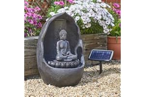 Smart Solar Buddha Solar Fountain, 1175002