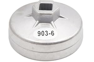 sourcing map 12 fletów 76 mm średnica wewnętrzna klucza filtra oleju nasadka narzędzie narzędzie narzędzie do samochodu DE de