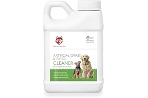 Healthy Hounds Patio & Artificial Grass Cleaner for Dogs Urine 1000ml | Makes up to 30 Litres | Disinfectant, Deodoriser, Urine Remover with Fresh Grass Scent | Kills Moss & Algae | Animal Safe
