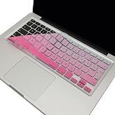 McStorey MacBook Silikon Klavye Kaplama Koruyucu Kılıf Macbook Air Pro Eski USB li Model 2008/2017 Uyumlu T&uuml;rk&ccedil;e Q Renkli Bas
