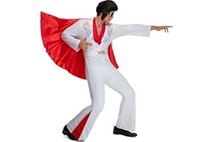 Morph Vegas Rock Star Costume 70s Fancy Dress Mens Halloween Costumes For Men, Stag Costume Men