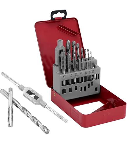 KS Tools Set Di Maschi A Mano In HSS | MF14x1.25 | 2 Pezzi Per Filettatura Metrica Fine - 3