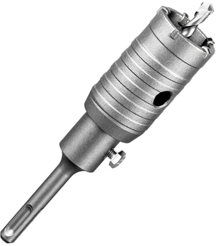 10-teiliges Kernbohrer-Set – SDS Plus, 35-110 Mm, Inkl. Verlängerung, Für Beton, Ziegel & Mauerwerk