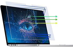 Phimoos Anti Blue Light Screen Protector for Macbook Pro 16 Inch (2021-2024, M1/M2/M3/M4), Anti-Glare, Anti-Scratch, Anti-Fingerprint, UV Blocker, Eye Protective Matte Film