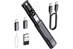 mcdodo Zestaw adapterów USB na C 6 w 1 z Micro Lightning do iPhone 16 15 14 13 Pro Max Mini, Samsung Galaxy S25 S24 S23 Plus A55