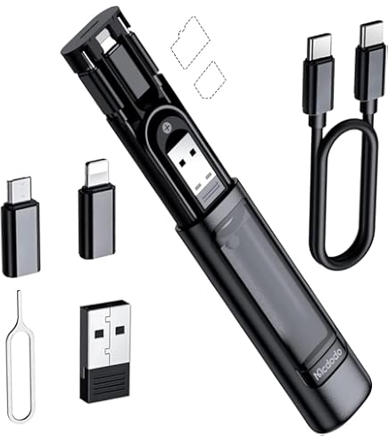 Qreninv USB-C Adapter Set 4-in-1 – Mit USB-A, Mic Produktbild-Vorschau 11