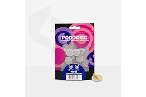 Staleks Pro, Limas-esponjas desechables para disco de pedicura PODODISC 25 piezas. (Diameter 20 mm)