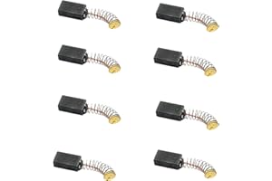 Zaky 12 escobillas de carbón para motores eléctricos, 6,5 x 7,5 x 13,5 mm