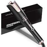 Arricciacapelli Automatico Professionale, Ferro Arricciacapelli Intelligente in Ceramica, 4 Temperatura per Capelli Lunghi o 