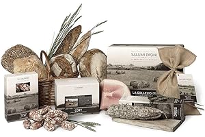 Coffret cadeau gourmand "Trezzano Sul Naviglio", charcuterie fine italienne, Salumi Pasini