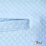 Orthopädisches Plattkopf Babykissen mit zwei entfernbaren Bezügen beugt vor / heilt Plagiozephalie (Schiefschädel-Kopfform) | Babykopfkissen für die korrekte Kleinkind-Position, perfekt für den Kinderwagen, das Kinderbett oder die Wiege – KoalaBabycare – Babykissen gegen Kopfverformung - 9