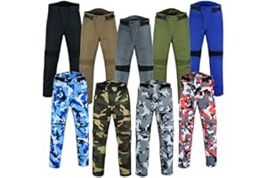 warrior gears Motorcycle Camo Trousers Mens, Camouflage Cargo Trouser Men, Waterproof Trousers for Men, CE Protection Biker Cargo Pants Men