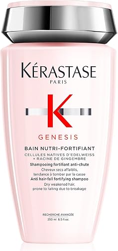 Kérastase Genesis Bain Nutri-Fortifiant Champú Anticaída Pelo Seco 250ml | Champú anticaída nutritivo. Purifica el pelo seco