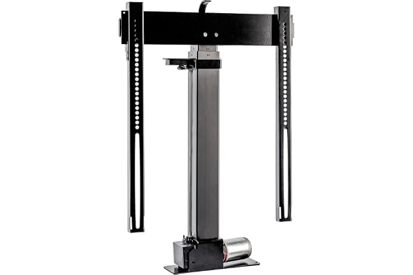 SABAJ M&D K-2 Eco motoriserad TV-hiss för möbel, 20 – 60 tum 50 kg, 840 mm slag, vertikalt lyftsystem, VESA upp till 600 × 600, fjärrkontroll