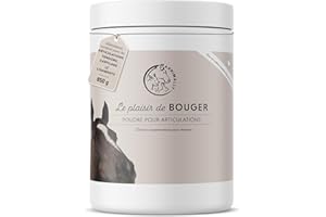 Annimally Complement Chevaux pour articulations 850g - avec Griffe du Diable, MSM Cheval (soufre), glucosamine Cheval, Acide hyaluronique, chondroïtine - Complement Alimentaire Chevaux