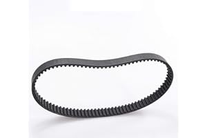 GEEYU ZHaonan-correa de distribución Cinturón de tiempo de HTD 5M, 200/210 / 220/225 / 230mm longitud, 10/15/20 / 25mm Ancho, cinturón de polea de goma de tono de 5 mm, dientes 40 42 44 45 46 Piezas de repu