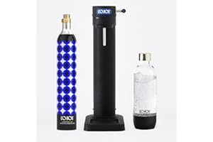 The Bubbla by CO2 YOU - Includes 60L Gas Cylinder for IMMEDIATE USE - Make Sparkling Water at Home and AID The Fight Against Plastic Waste