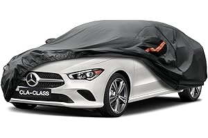Kayme 7 Layers Car Cover Waterproof Breathable, Custom Fit Mercedes-Benz CLA (2013-2023), Outdoor Full Cover Sun Rain UV Dust All Weather Protection. Shipping From European Warehouse.