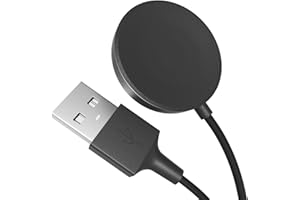 Bicmice Ladegerät Kompatibel mit Samsung Galaxy Watch 7/Ultra/6/6 Classic/5 Pro/5/4/4 Classic/3/Active 2/Active/FE Galaxy Watch Ladekabel 1M ladegeräte USB Ladestation