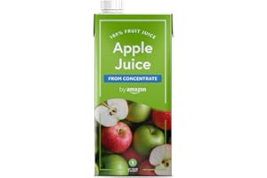 by Amazon Apple Juice From Concentrate, 1 Litre (Previously Happy Belly)