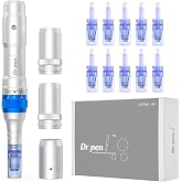 Dr.Pen A6 Microneedling Kalem Y&uuml;z ve V&uuml;cut i&ccedil;in Mirco İğneleme Derma Kalemi Yara Serumu i&ccedil;in 5 Hız Derinliği Ayarlanabilir 2 