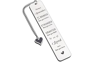 FLEURE ESME Bookmarks Gifts for Teen Girls Book Lovers Bookmark for Women Men Inspirational Gifts for Kids Boys Bookworm Nerd Readers Christmas Valentine Birthday Graduation Bulk Gifts Cute Metal Bookmark