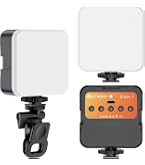 STRBDYI Lampe Selfie Portable 120 LED - Lumière Vidéo Rechargeable CRI 95+ 2500-9000K Pour IPhone, TikTok, YouTube Et Visioconférence