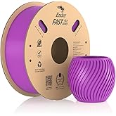 Creality Ender Fast PLA Filament 1,75 mm, 3D Yazıcı Filament 300 mm/sn'ye kadar Y&uuml;ksek Hız, Geri D&ouml;n&uuml;şt&uuml;r&uuml;lebilir Karton Maka