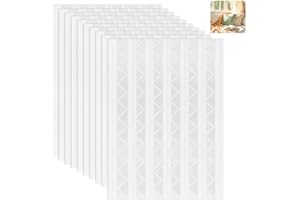 Qiimenguer 2448 Stück Fotoecken Selbstklebend，Fotoecken Zum Einkleben von Fotos, Aufbewahren von Alben, Scrapbooking, DIY-Handbooking, Basteln, Randaufkleber(Transparent)