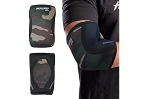 Hustlers Only Elbow Sleeves Weightlifting 5mm Neoprene Compression Elbow Braces for Instant Joint Pain Relief Elbow Support Sleeves for Gym Training, Bench & Tendonitis, Fitness, and Workout.