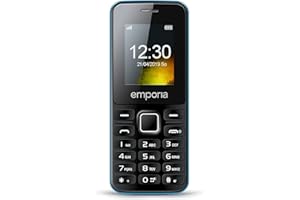 Emporia Telme MD212 - Mobile Phone, Black