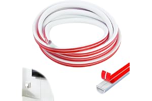 Kabelkanal självhäftande väggkabelkanal, kabelkanal, skydd för väggkabel, gömma flexibel TV-kabel, kabelkanal golvbeständig, organisera, skydda och täcka (5 m x 15 mm)