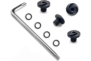 Guuun Tornillos para Sig Sauer P226, P228, P229, 4 juntas tóricas, llave Torx, 4 tornillos de acero inoxidable, color negro
