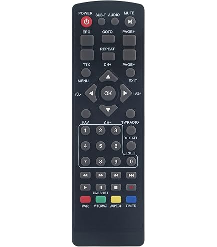 Telecomando di ricambio per Mutant HD 60 / Maxytec Multibox