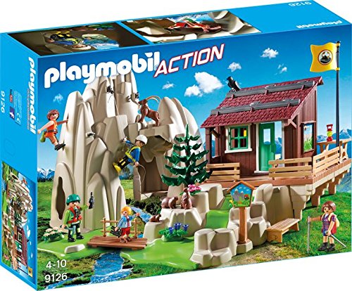 Preisvergleich Produktbild PLAYMOBIL-Bergwelt-Set (Art. 9126; 9128; 9129; 9130)