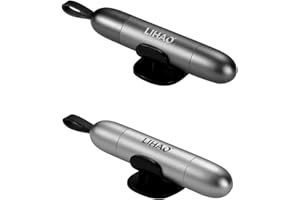 LIHAO 2 Pcs Brise Vitre Coupe Ceinture, 2 en 1 Coupe Ceinture Brise Vitre, Marteau de Sécurité pour Voiture avec 2 Socle, Outil de Secours d’Urgence