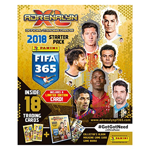 Preisvergleich Produktbild Unbekannt FIFA 365 Adrenalyn XL 2018 Trading Card Collection