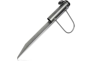 com-four® support de parasol - piquet de sol pour le sol - base pour le parasol - porte-parapluie