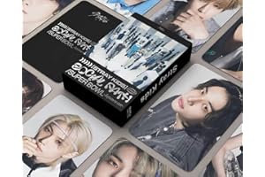 ZPPLD Stray Kids Lomo Card,Kpop Stray Kids Photocards,54 unidades Tarjetas de fotos,Stray Kids 2023 Nuevo álbum,StrayKids Cards