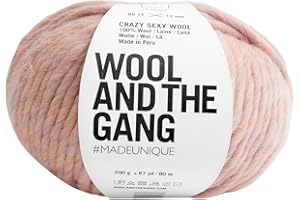 Wool and the Gang Crazy Sexy Wool, Mineral Pink (231), 200g