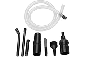 TOPINCN 9 Pz/Set Mini Micro Tool Kit per la Pulizia del Veicolo Dell'auto, Set di Spazzole per Dettagli Automatici Accessori per Aspirapolvere Universali Accessori per Micro Aspirapolvere