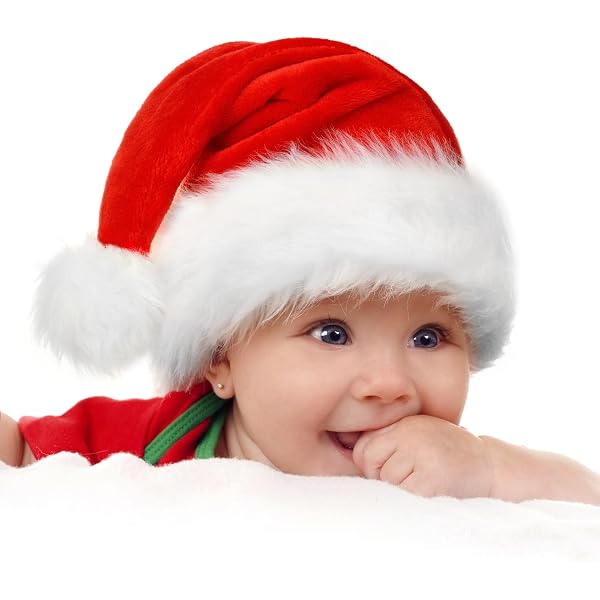 NET TOYS Lustige Weihnachtsmütze Kackhaufen-Design – Rot-Weiß, Unisex, Ideal Für Weihnachtsmarkt & Après-Ski