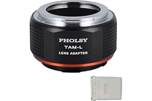 PHOLSY Adaptador de Objetivos Tamron a LL para Lente de Montura Tamron ADAPTALL-2 y Cuerpo de Cámara Leica L Montura para Leica SL2, SL2-S, CL, TL2, Lumix S5, S1, BS1H, Sigma fp, fp L, Tamron-Leica L