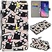 Produktbild Roreikes Samsung Galaxy A6 Plus 2018 Hülle Leder,Schutzhülle Klapphülle 3D Bunt Muster Silikon Cover Brieftasche Lederhülle Handyhüllen Magnetisch mit Kartenfach Ständer für Galaxy A6+(Kitty)