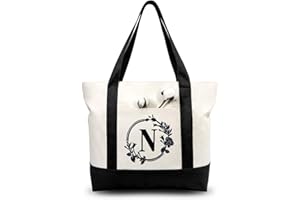 TOPDesign Embroidery Canvas Reusable Grocery bag