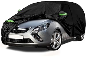JUDANNA Telo Copriauto Compatibile con 1999-2014 Opel Zafira A B OPC, Impermeabile Traspirante Telo per Auto da Esterno, Copertura Auto con Cerniera Anti Acqua Polvere Neve Sole Freddo